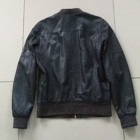 Zara Couture Real Leather Bomber - Picture 2 of 4